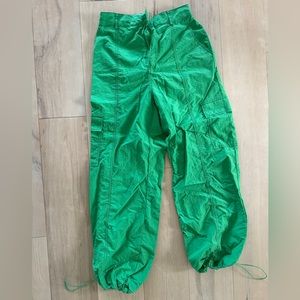 Size Small cargo adjustable pants from Windsor Store. Color Green.Only worn once